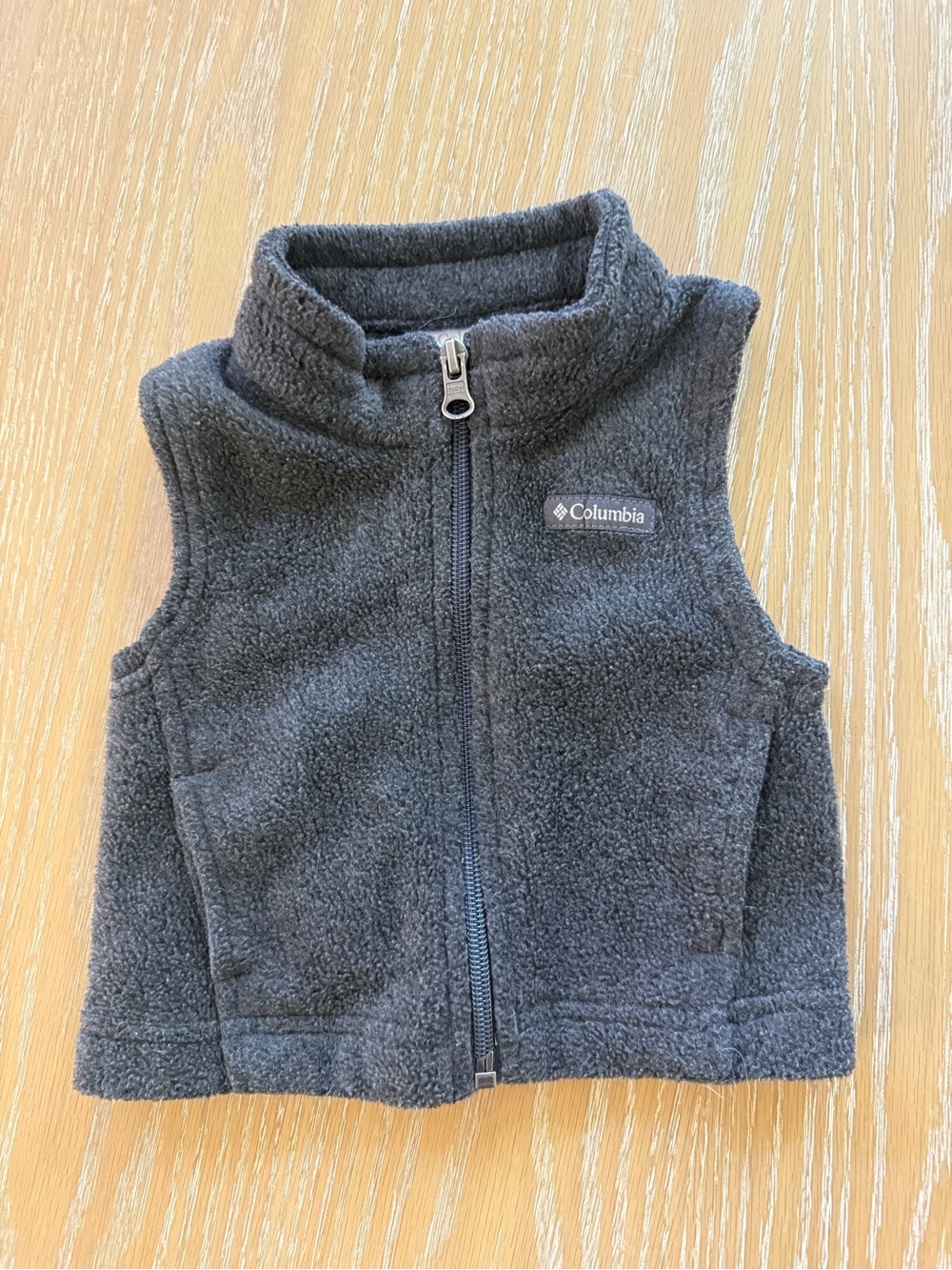 Columbia Baby Charcoal Fleece Vest